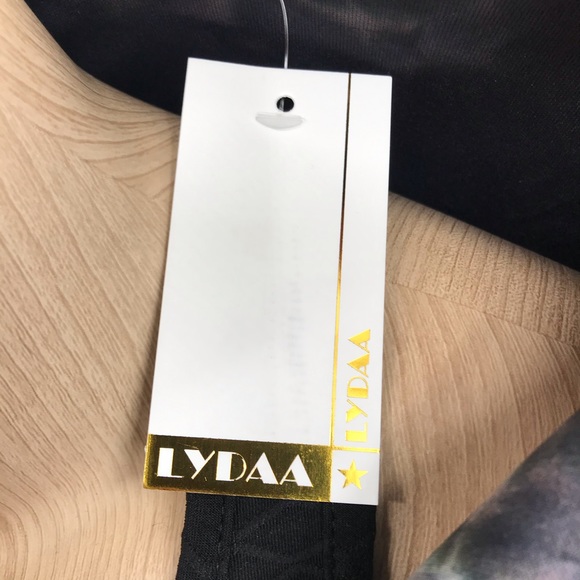 🆕Jogger Legging & Jacket Set w/Pockets Lounger Black & White Tie Dye - Picture 7 of 16